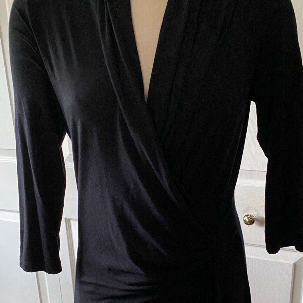 Karen Kane Knit Black Dress Size Large NWT